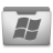 Aluminum Grey Windows Icon 48x48 png